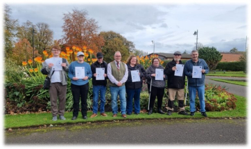 West Dunbarton’s Adult Training Centre Heroes Explored their Local Heritage